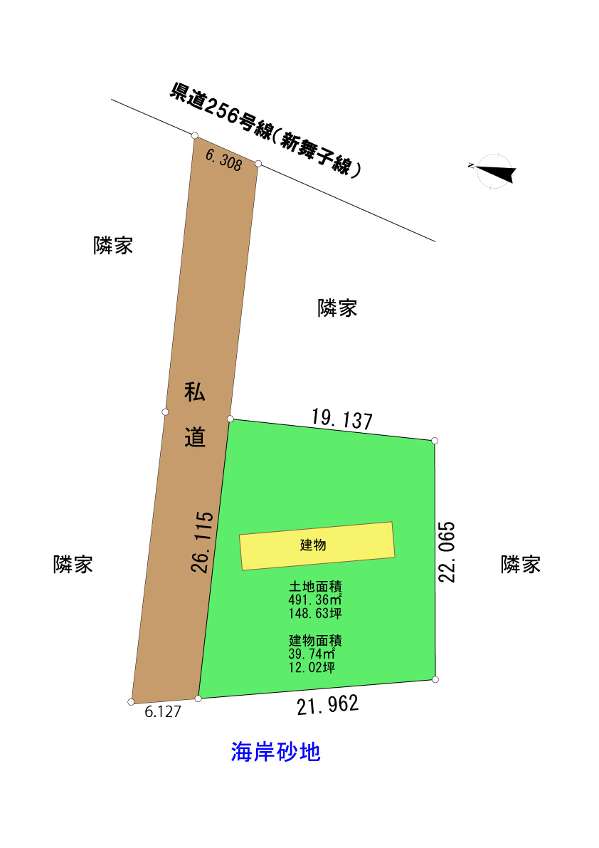 新舞子　沖縄の家