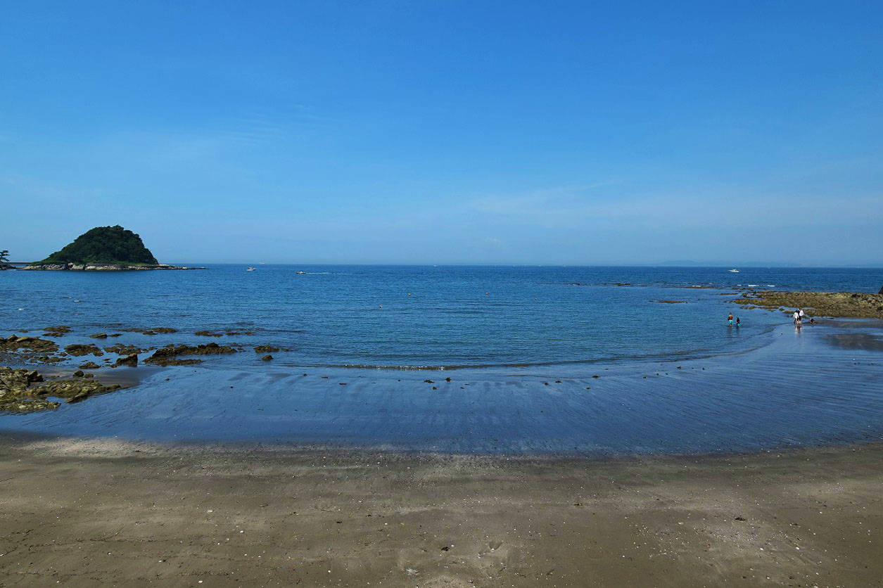 海辺の町分譲地