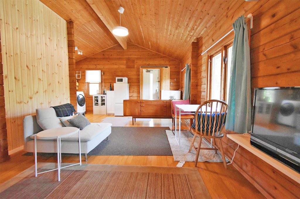 安馬谷ログハウス