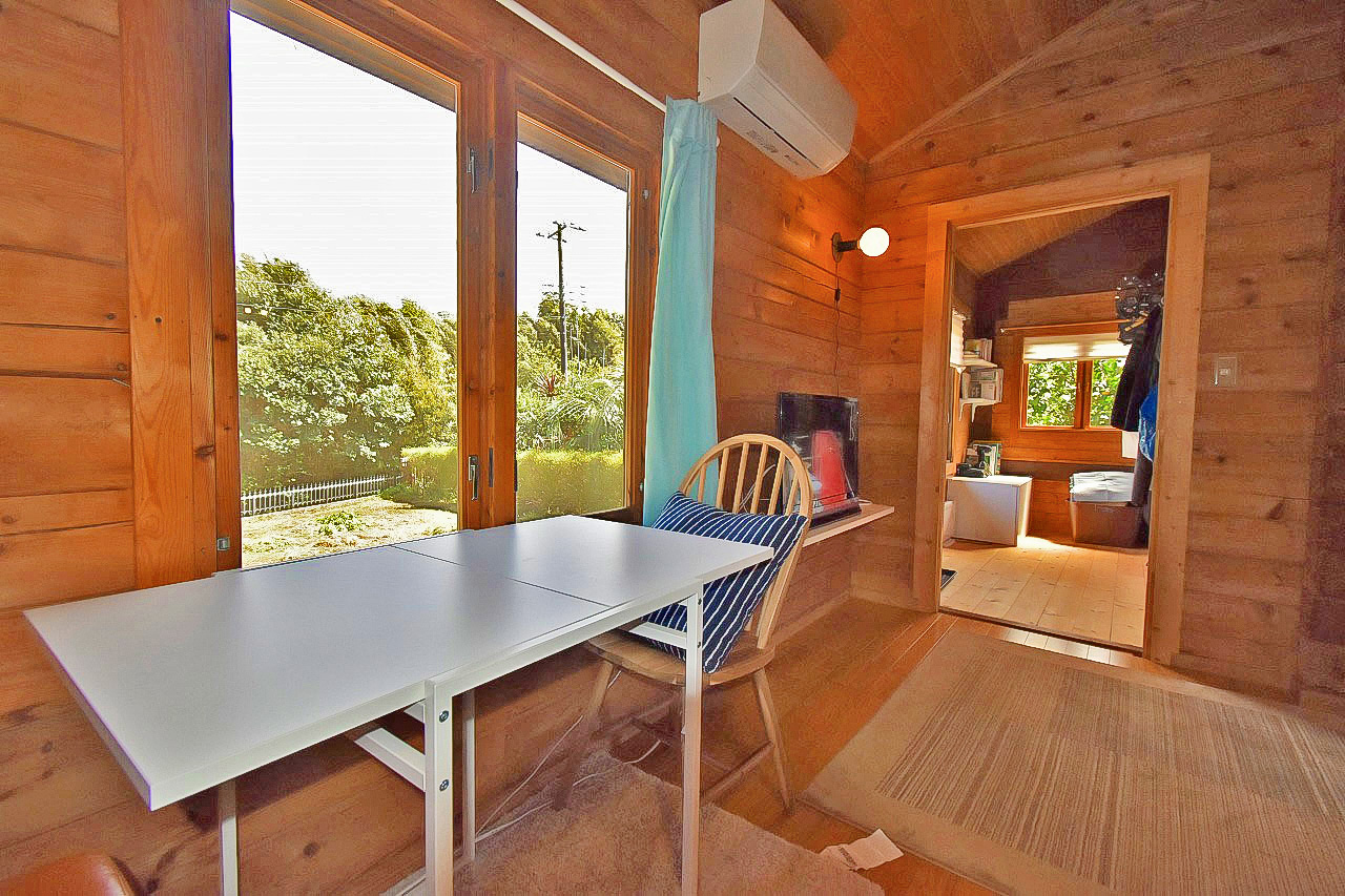 安馬谷ログハウス