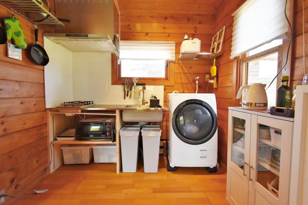 安馬谷ログハウス