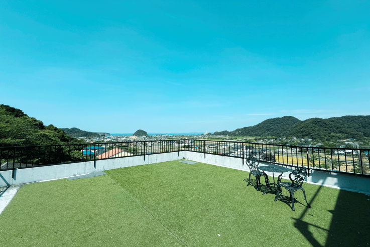 鋸南町下佐久間　海望むルーフバルコニー付RC住宅