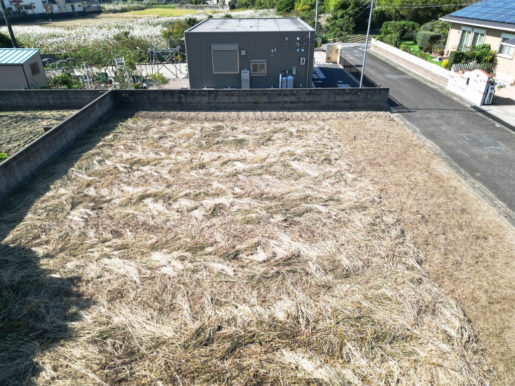 京田62坪 東側上空から