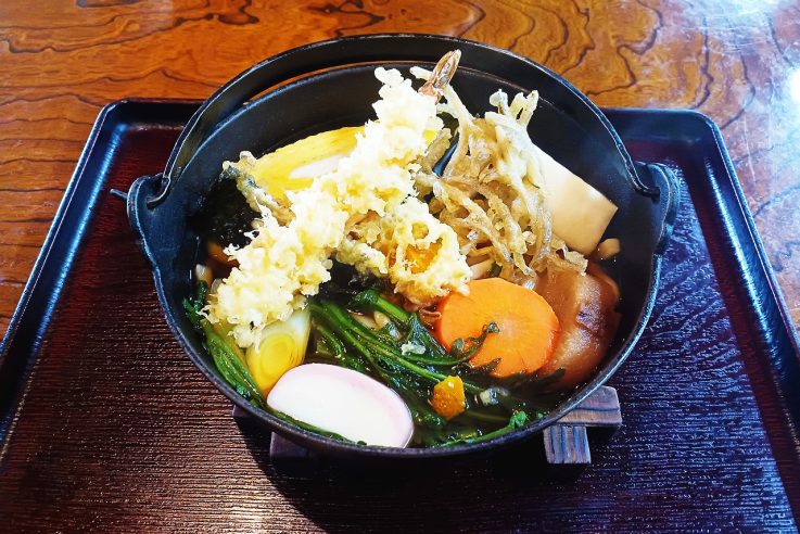 九重蕎麦　鍋焼きうどん