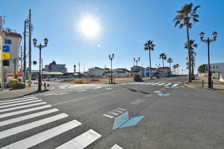 館山　夕映え通り