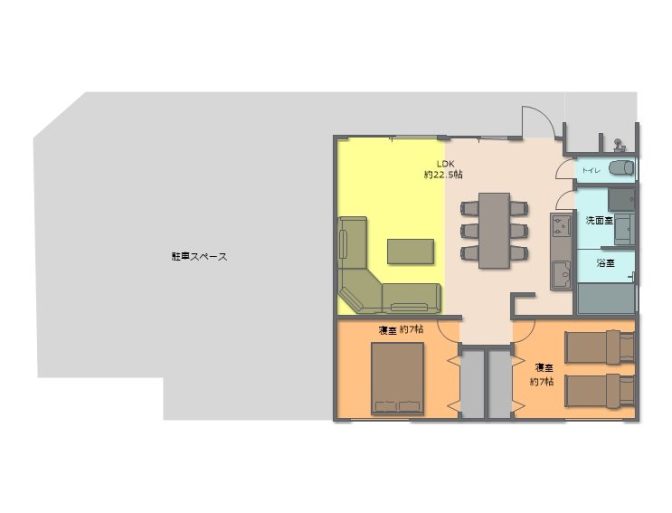 和田町柴　間取図